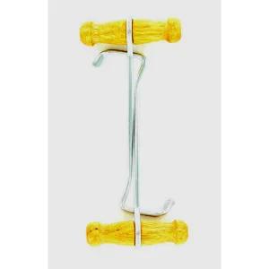 04024 6.5 Inch Natural Wood Boot Hooks