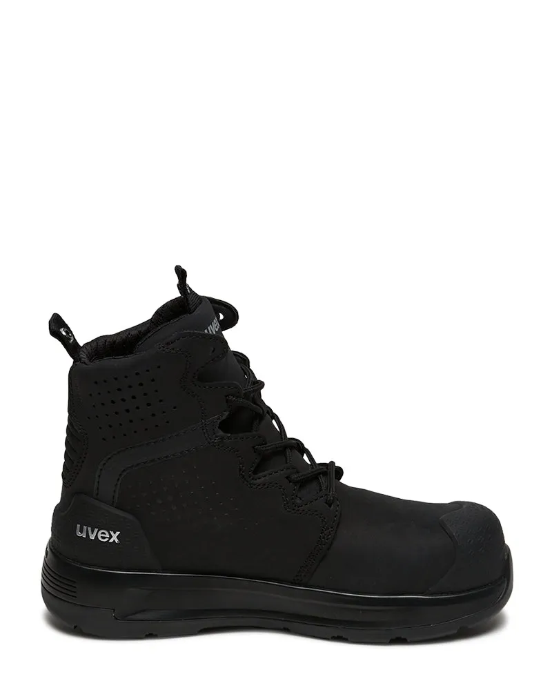 3 x-flow safety boot - Black