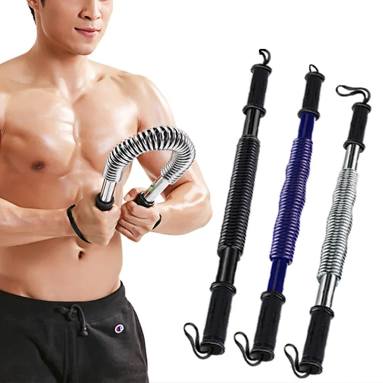 50kg Spring Hand Grips Arm Strength Brawn Training Device (Black)