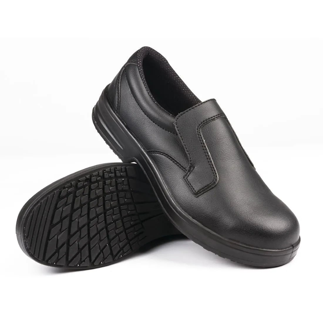 A845-36 Lites Safety Slip On Black