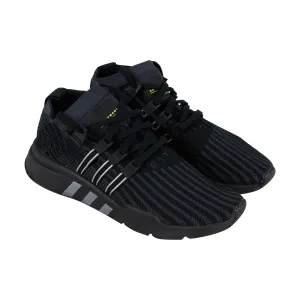 Adidas Eqt Support Mid Adv B37456 Mens Black Canvas Lifestyle Sneakers Shoes