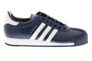 Adidas Samoa EG1577 Mens Blue Low Top Lace Up Lifestyle Sneakers Shoes