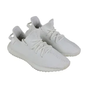 Adidas Yeezy Boost 350 V2 CP9366 Mens White Canvas Lifestyle Sneakers Shoes