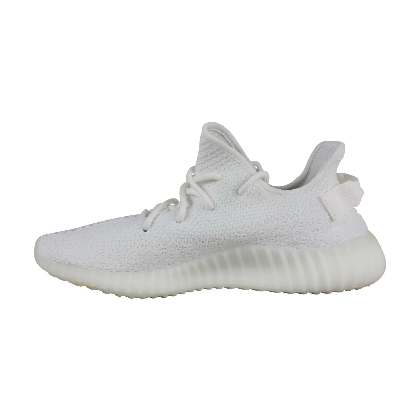 Adidas Yeezy Boost 350 V2 CP9366 Mens White Canvas Lifestyle Sneakers Shoes