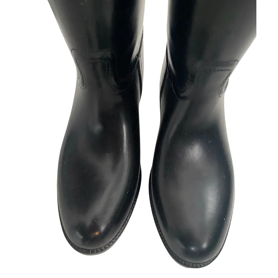 AIGLE Ecuyer Riding Boot Wellies Black SIZE 38