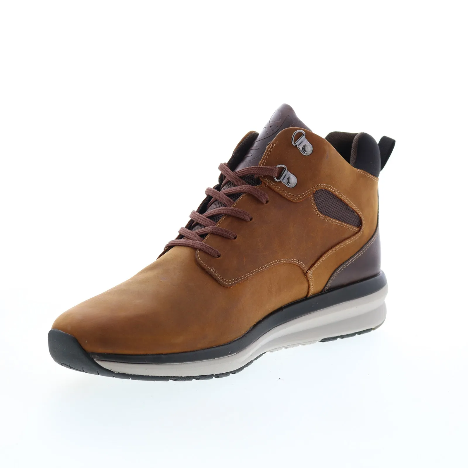 Allrounder by Mephisto Eldorado Tex Mens Brown Lifestyle Sneakers Shoes