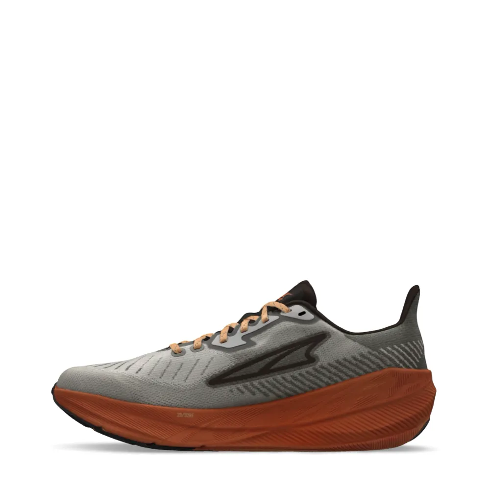 Altra Men's Experience Flow Sneaker in Gray/Orange