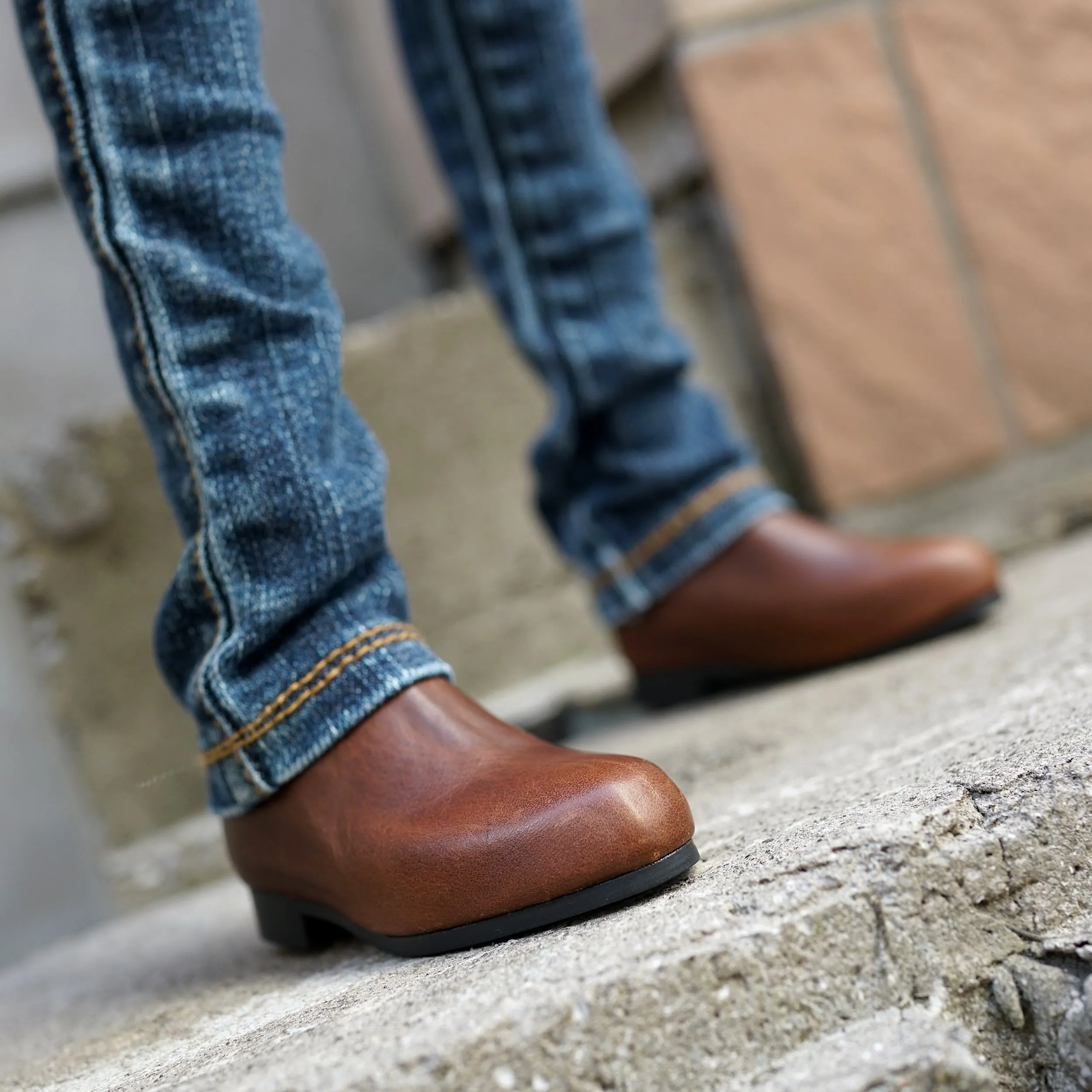 Ankle Boots for Men (Brown)