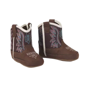 Ariat Infant Girl's Lil Stompers Briar Brown Western Boots A442001902