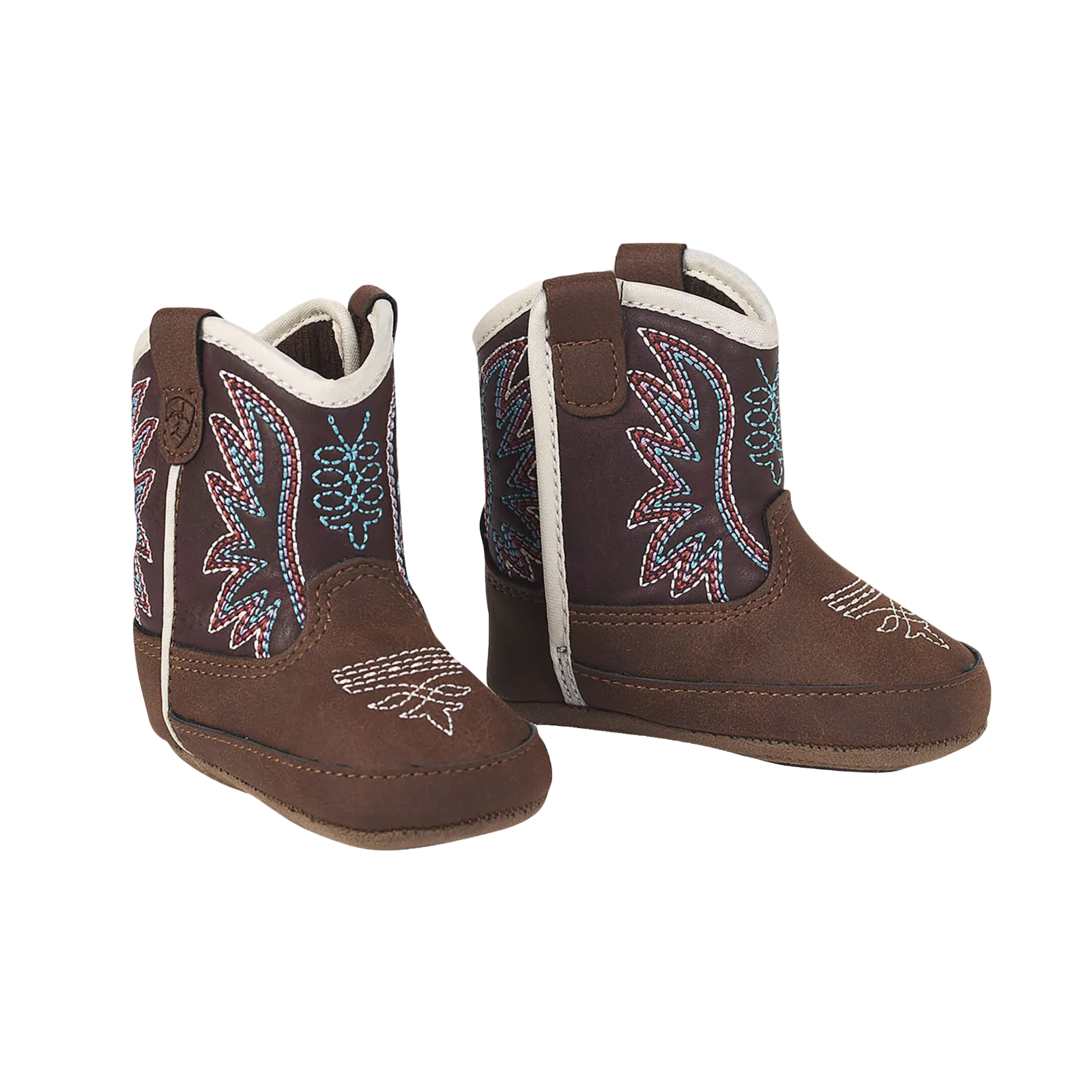 Ariat Infant Girl's Lil Stompers Briar Brown Western Boots A442001902