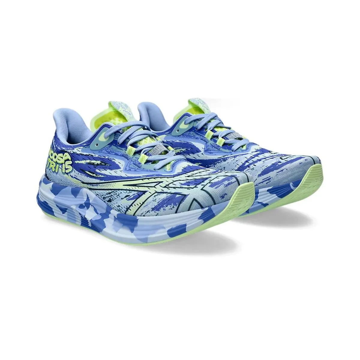 Asics Noosa Tri 15 Blue Yellow SS24 Women's Sneaker