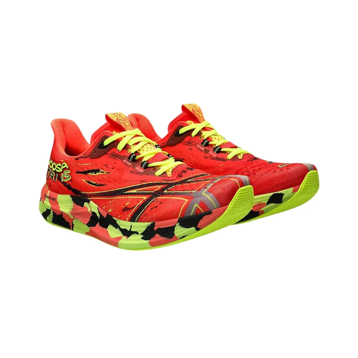 Asics Noosa Tri 15 Red Yellow SS24 Shoes