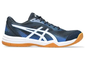 Asics Upcourt 5 Badminton Shoes - French Blue/White