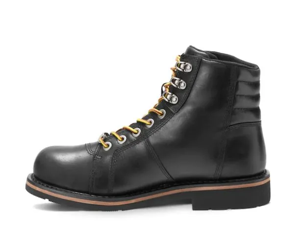 Black Leather "Cranstons" Waterproof Performance Boot