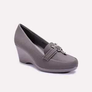 Brigitte Gray Casual Court Shoes 0431310