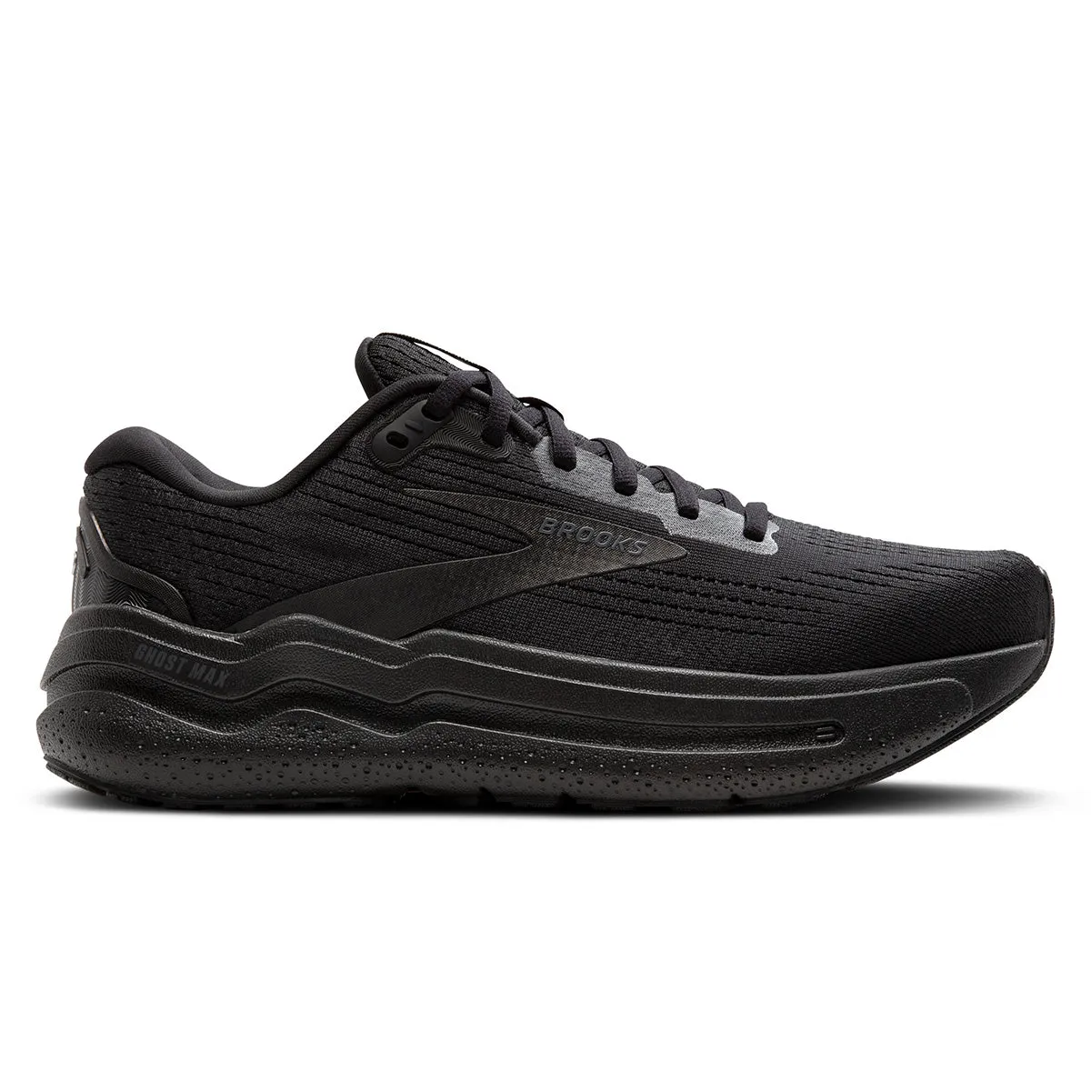 Brooks Ghost Max 2 Mens | Black/black/ebony