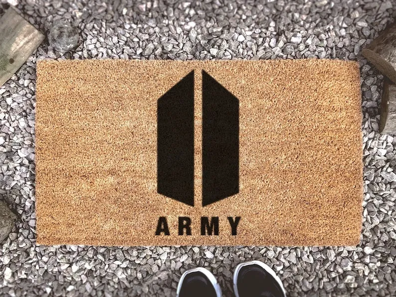 BTS, BTS Army, BTS Decor, Bts Home Decor, Bts Logo, Suga, Jungkook, J-Hope, V, Jimin, Rm, Jin, Kpop