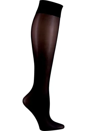 Cherokee Legwear Women's Knee High 8-15 mmHg Compression Sock