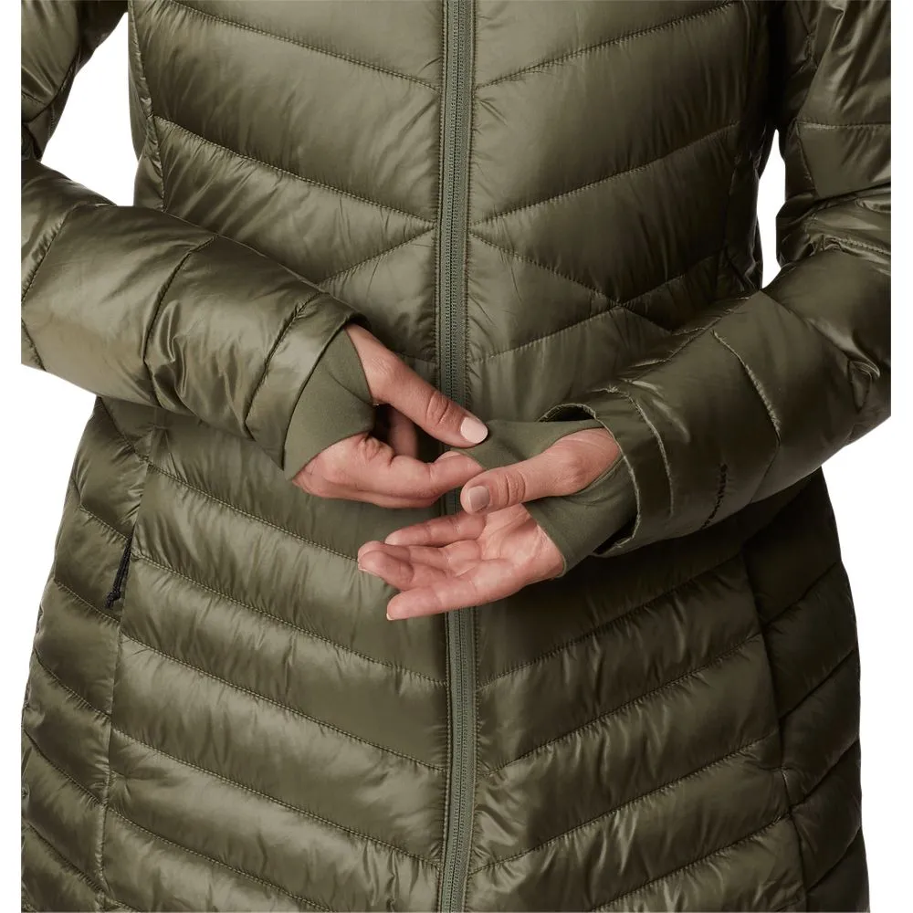 Columbia 1982661 Women's Joy Peak Mid Jacket, Stone Green(Small)