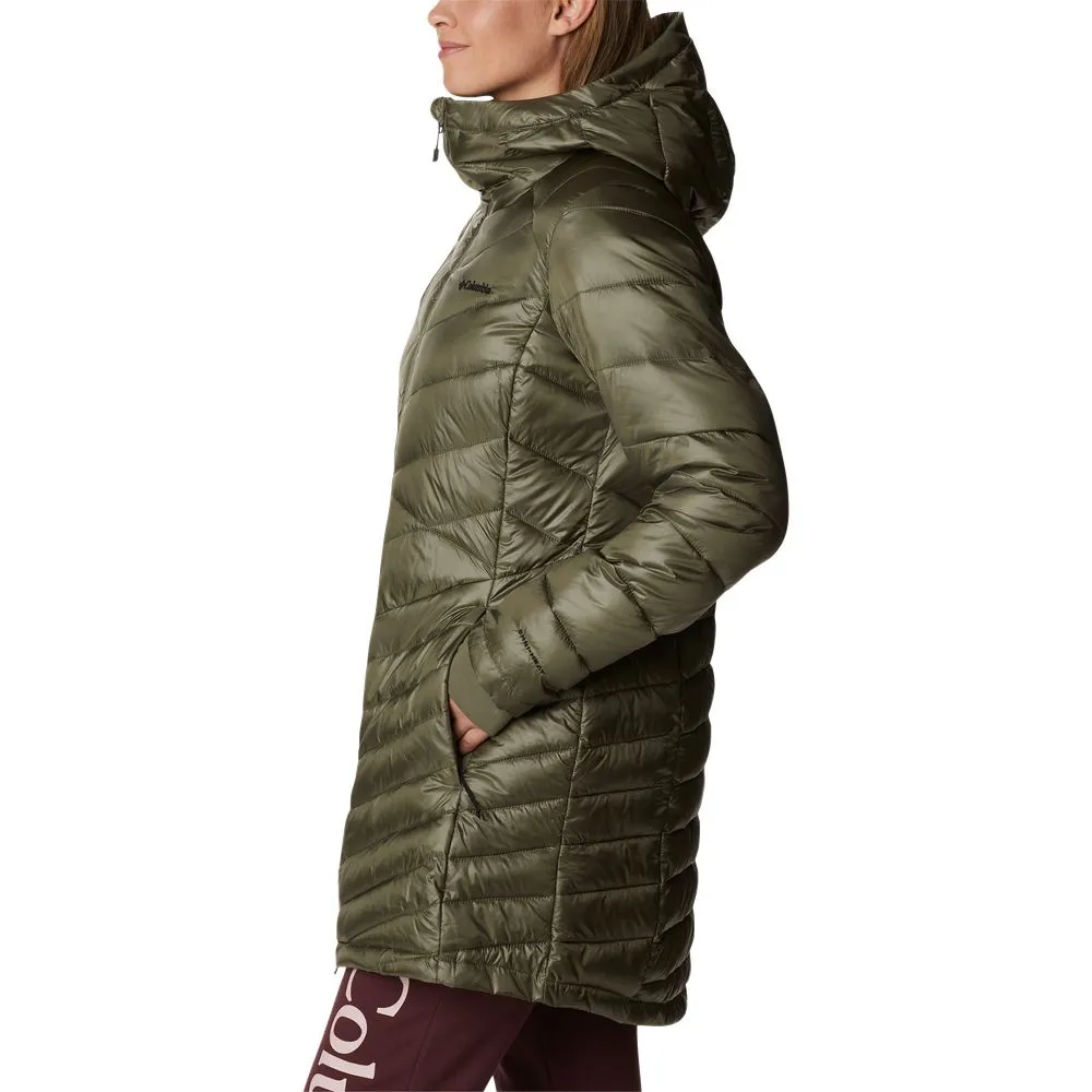 Columbia 1982661 Women's Joy Peak Mid Jacket, Stone Green(Small)