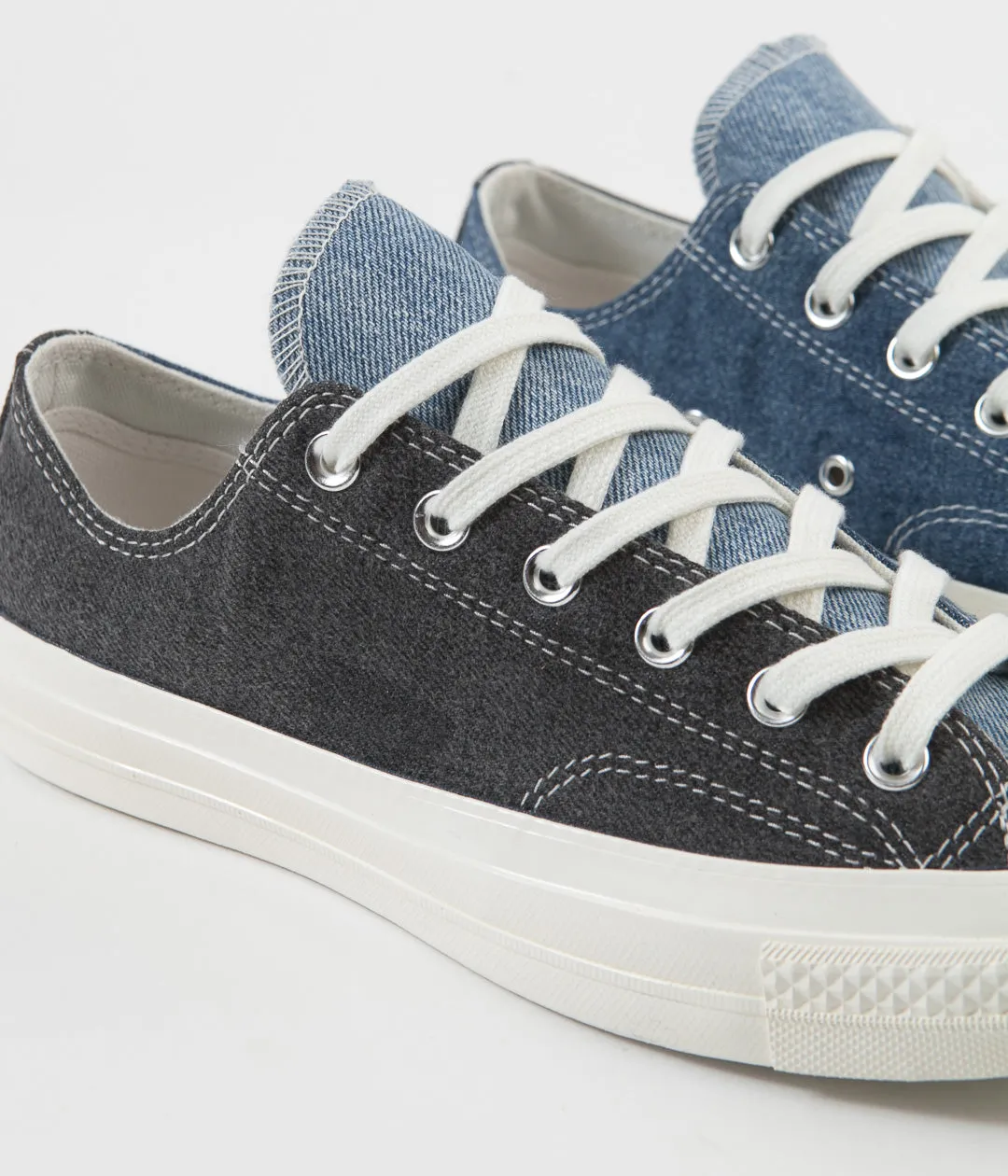 Converse CTAS 70's Ox Renew Denim Shoes - Dark Denim / Light Denim / Egret