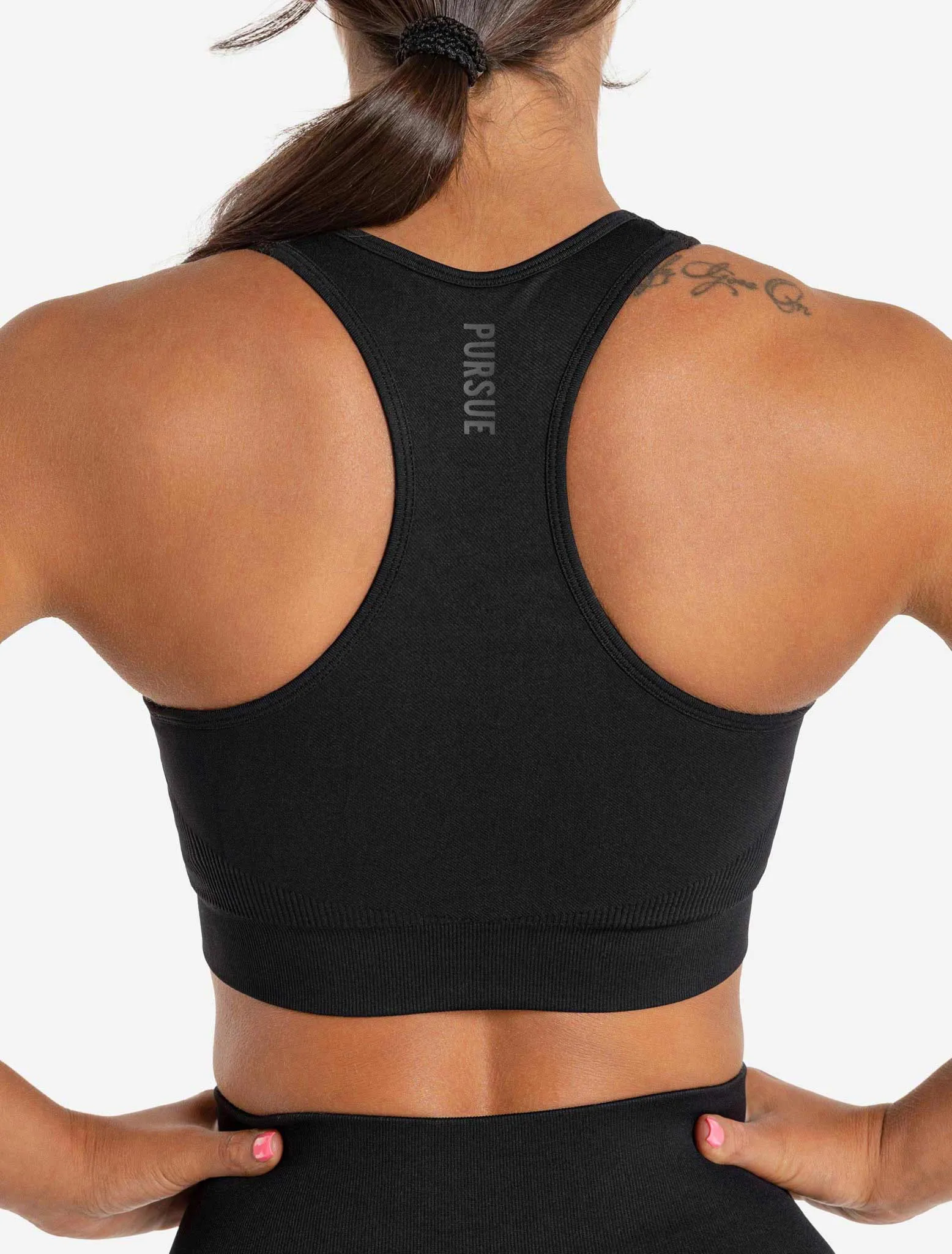 Core Seamless Sports Bra - Blackout