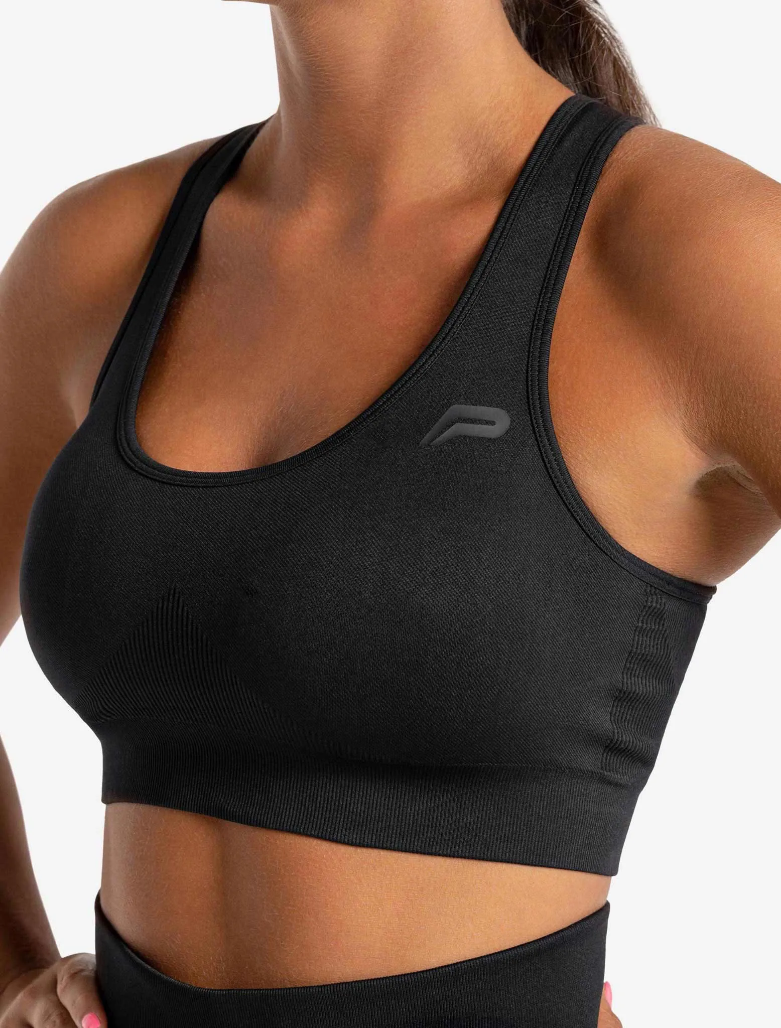 Core Seamless Sports Bra - Blackout