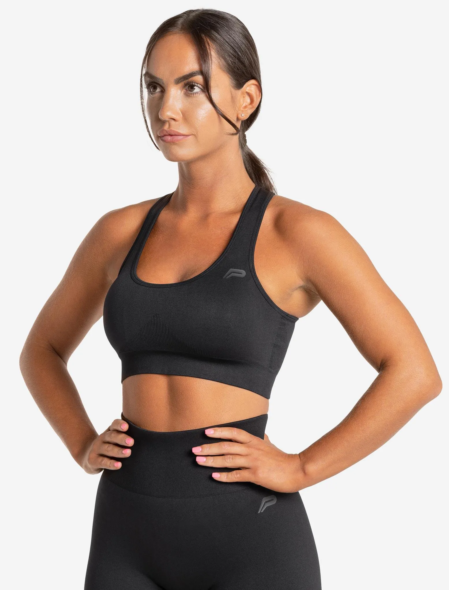 Core Seamless Sports Bra - Blackout