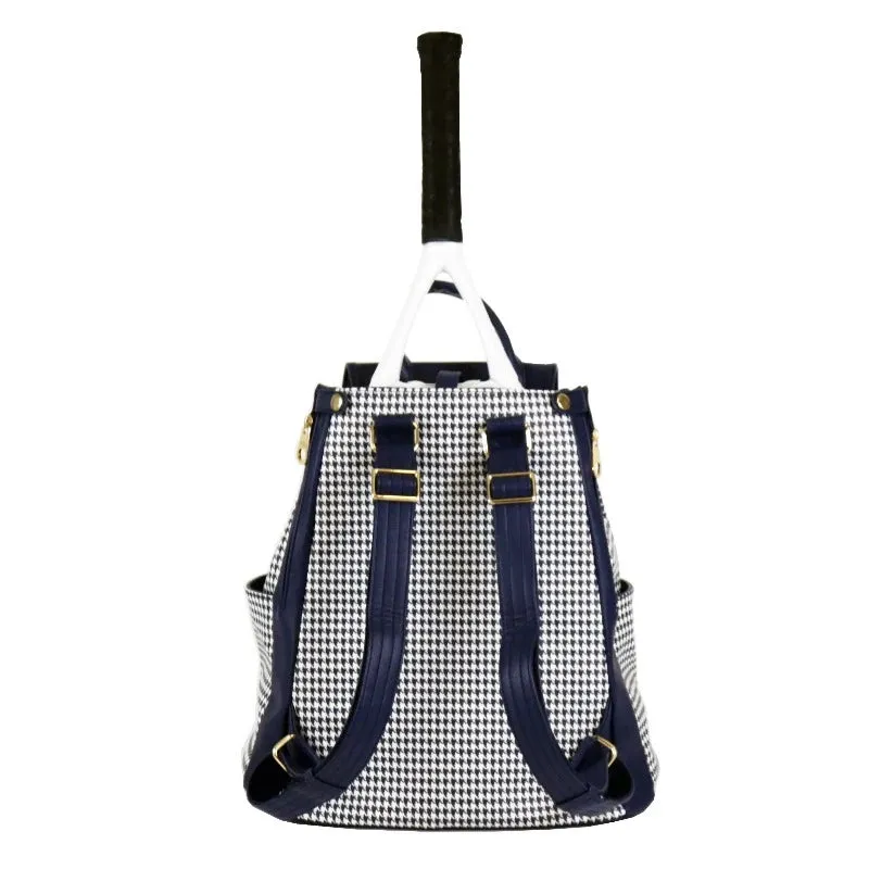 Court Couture Hampton Bag -  Houndstooth Blue