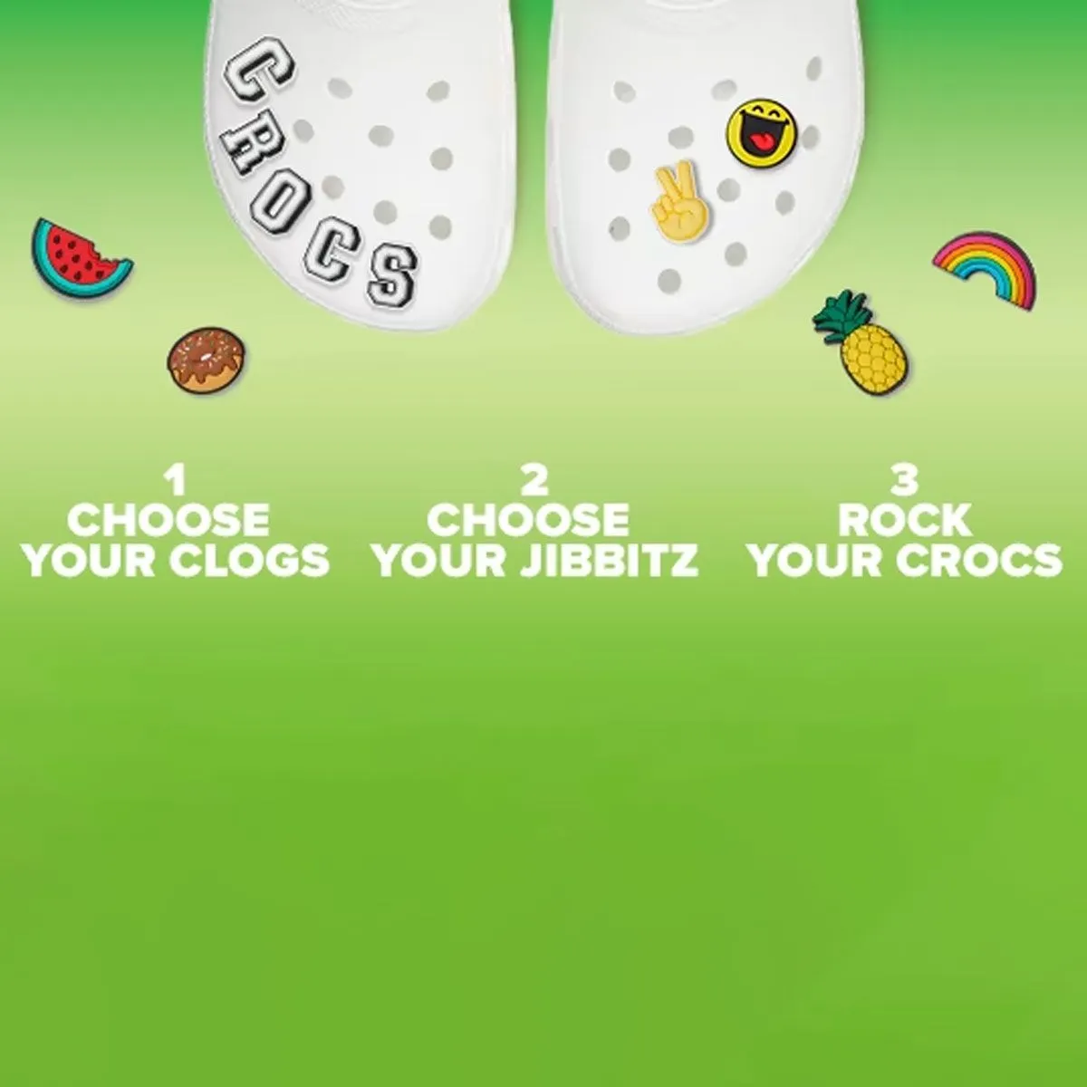 Crocs Jibbitz Rainbow Charm