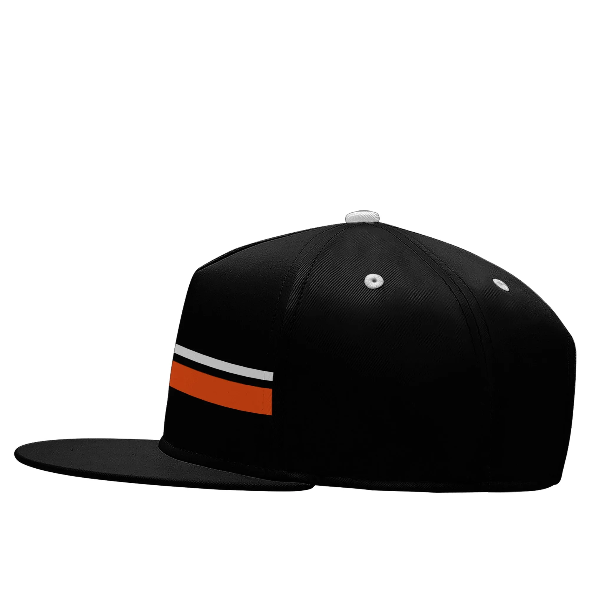 Custom Black Cincinnati Hat Sport Design Cap Stitched Adjustable Personalized PR067B-D020262-6