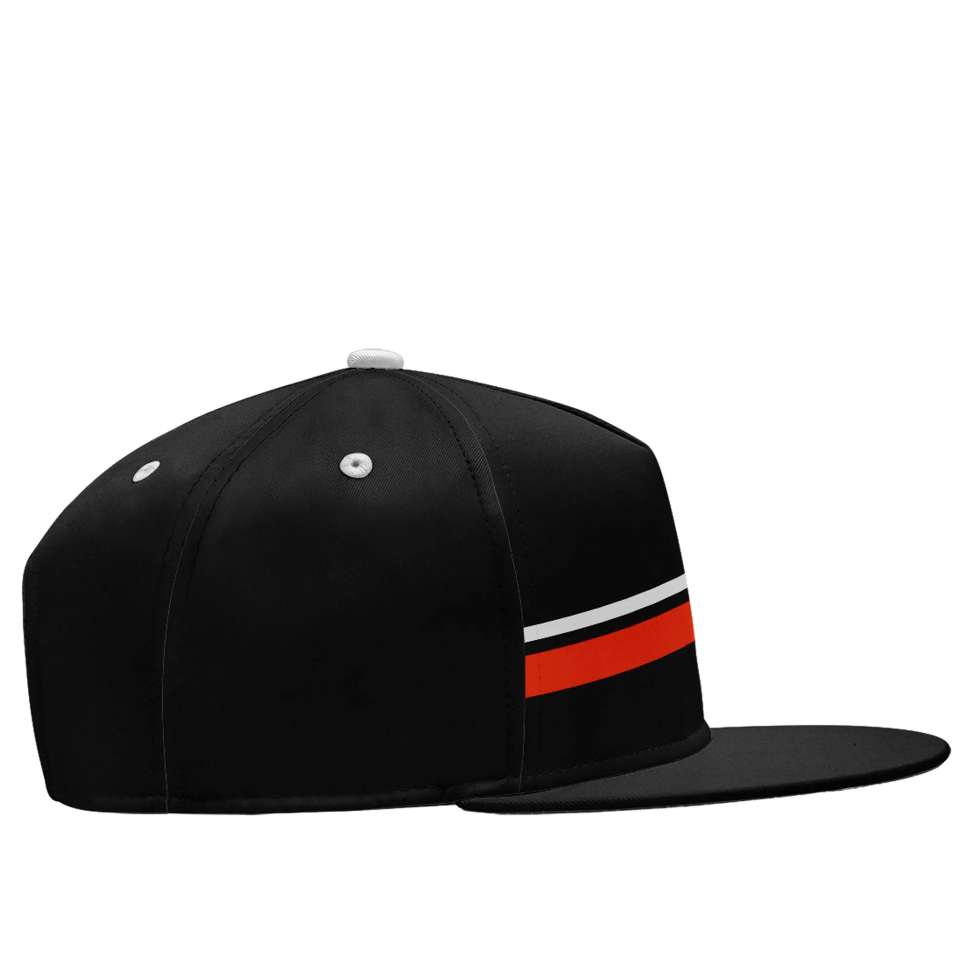 Custom Black Cincinnati Hat Sport Design Cap Stitched Adjustable Personalized PR067B-D020262-6