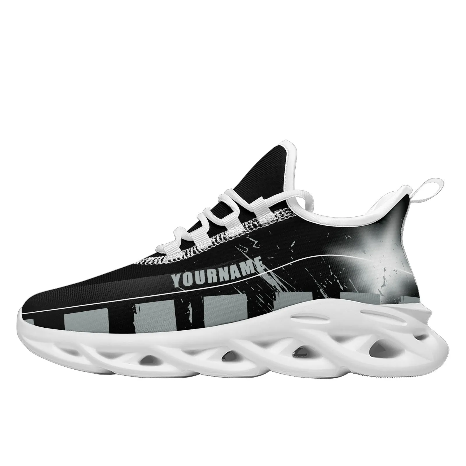 Custom Black Gray Las Vegas Maxsoul Shoes Personalized Sneaker FN003-D020260-20 Custom Online