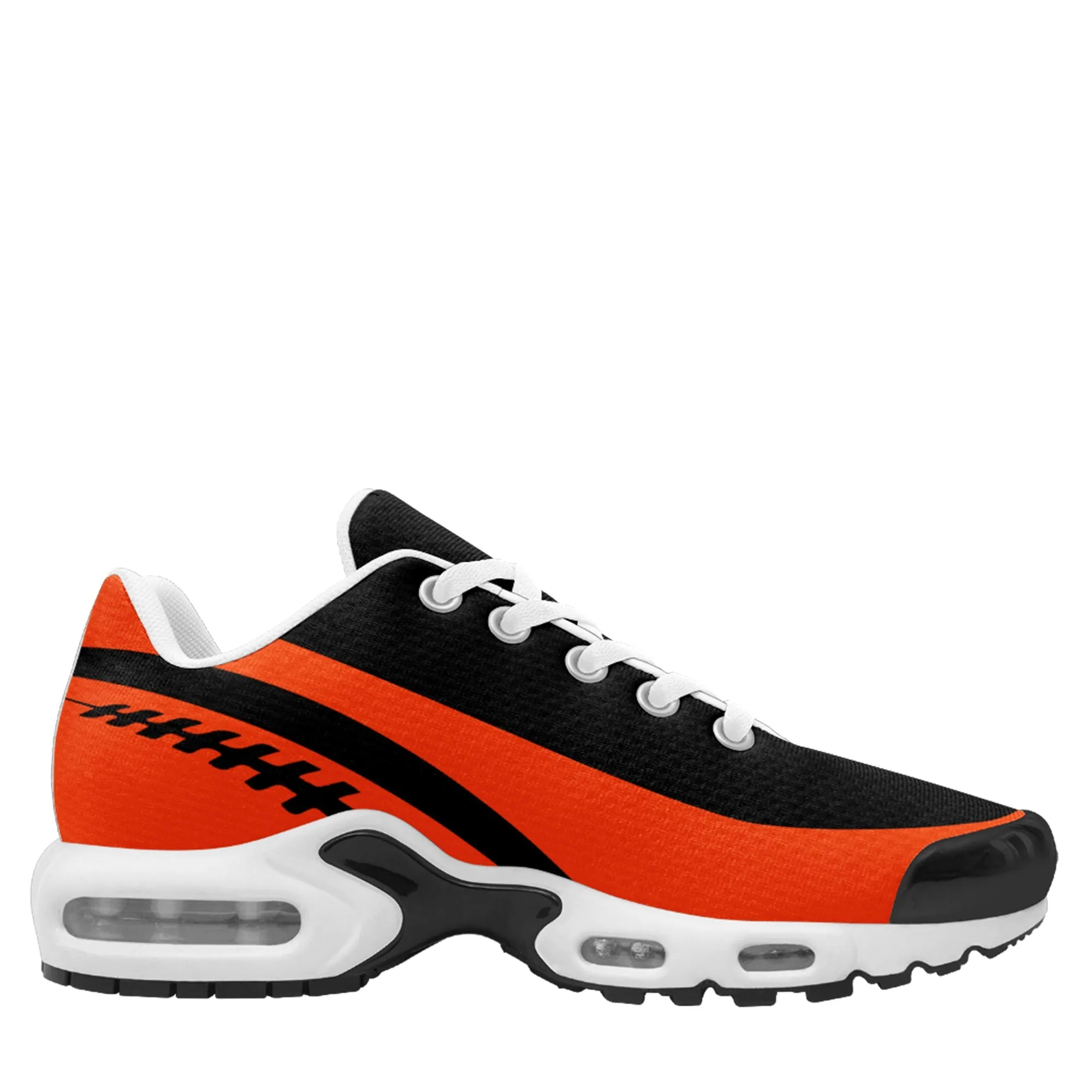 Custom Black Orange TN Shoes Personalized Sneakers TN-D020077-8