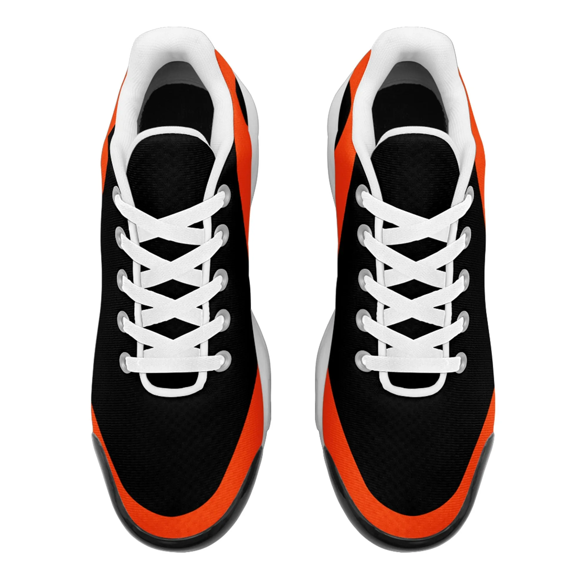 Custom Black Orange TN Shoes Personalized Sneakers TN-D020077-8