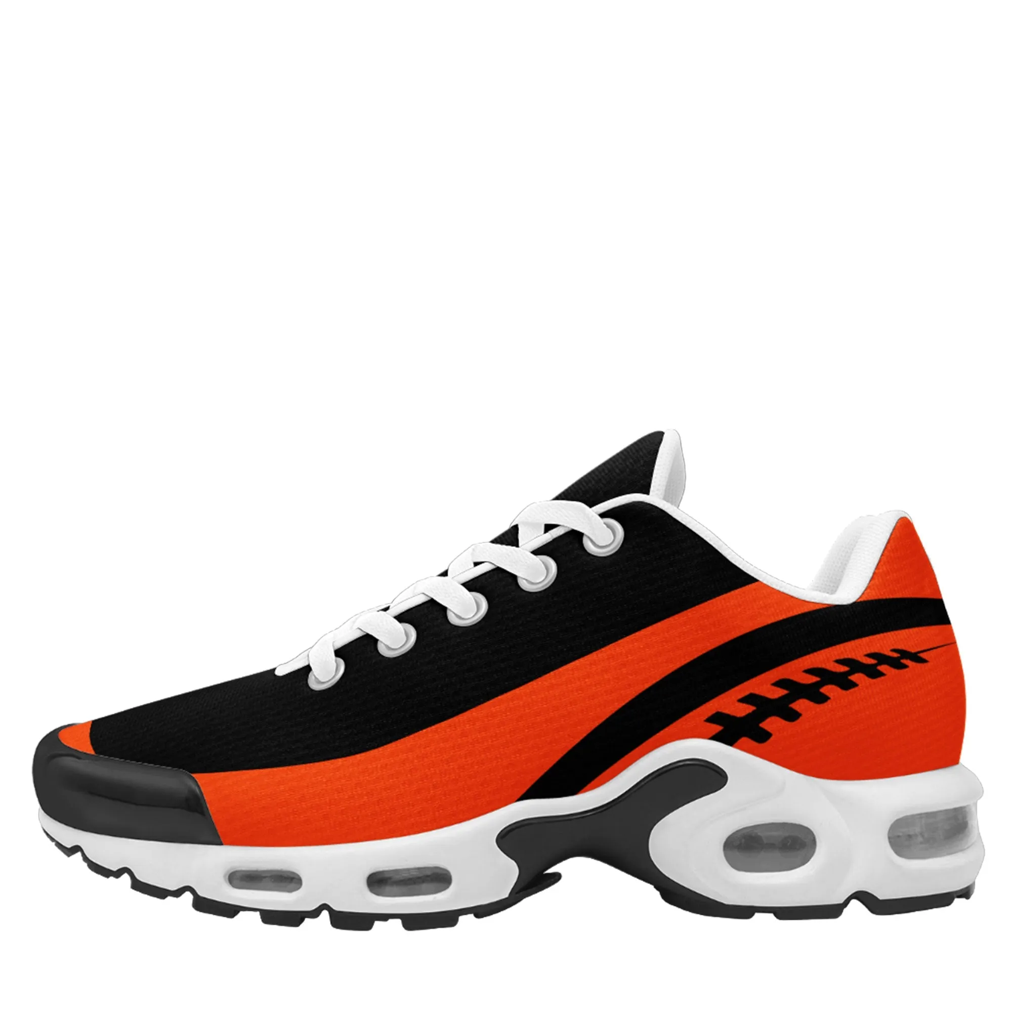 Custom Black Orange TN Shoes Personalized Sneakers TN-D020077-8