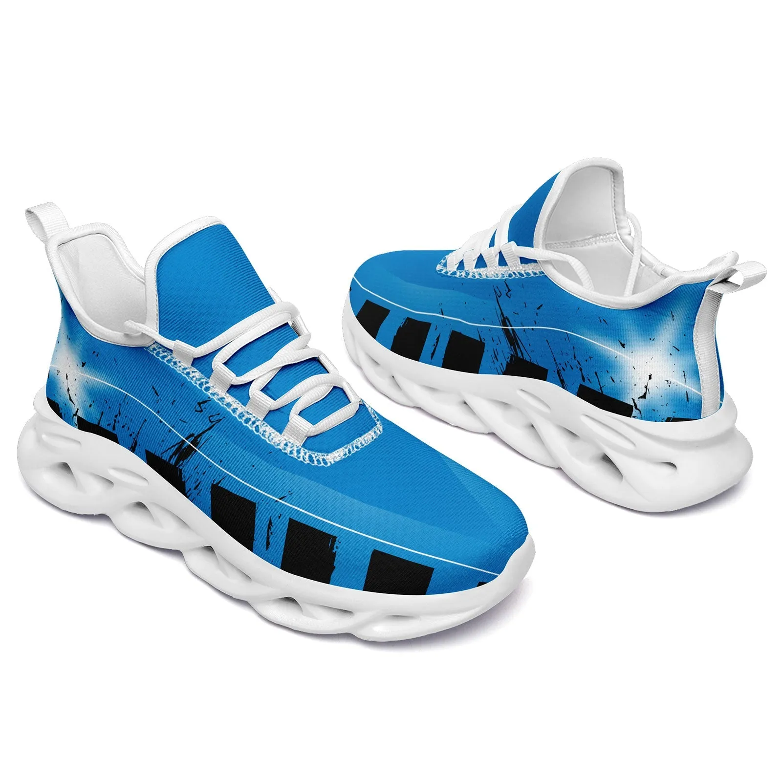 Custom Blue Black Carolina Maxsoul Shoes Personalized Sneaker FN003-D020260-5 Custom Online