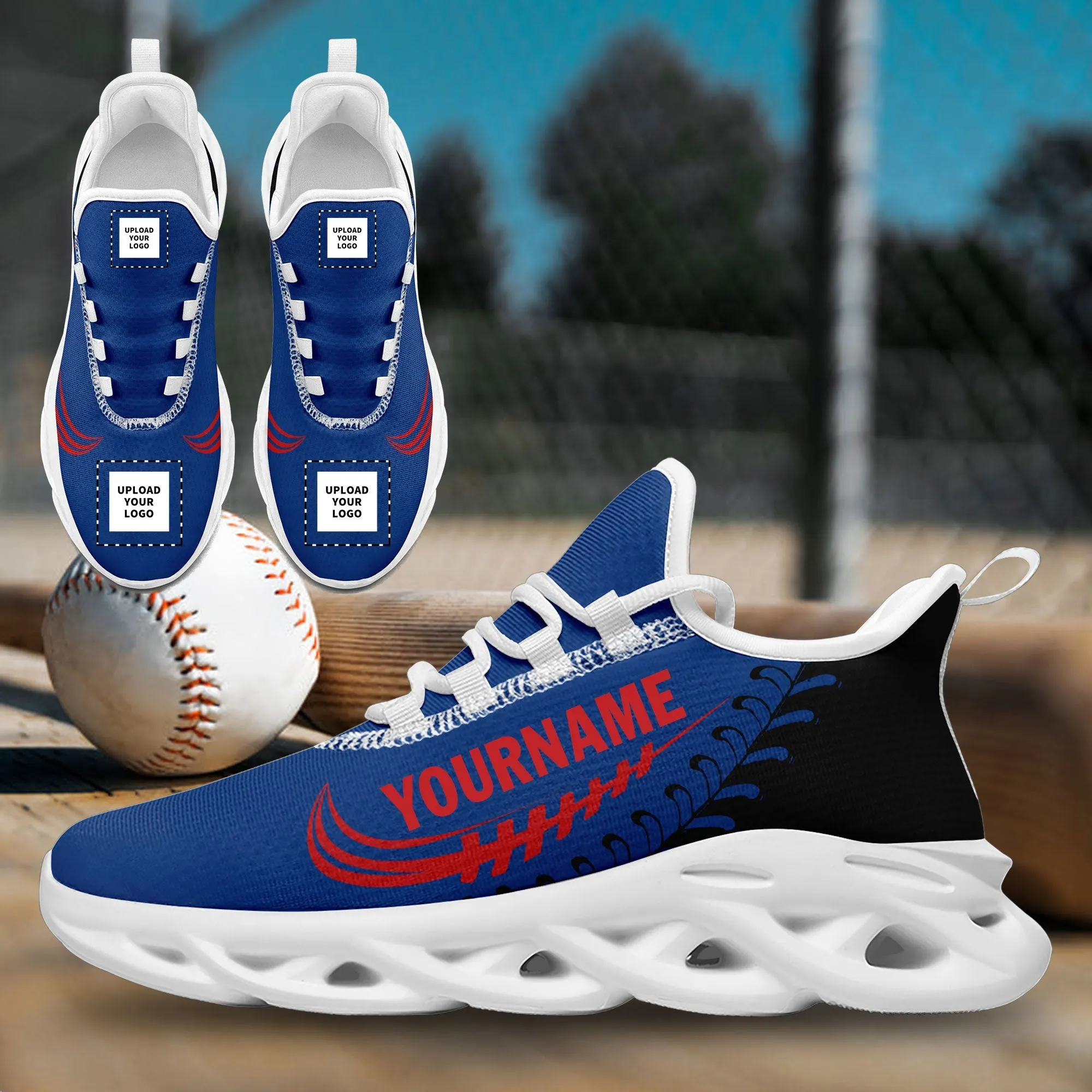 Custom Blue Jersey MaxSoul Shoes and Hat Combo Offer Personalized ZH-bd0b00e0-a0