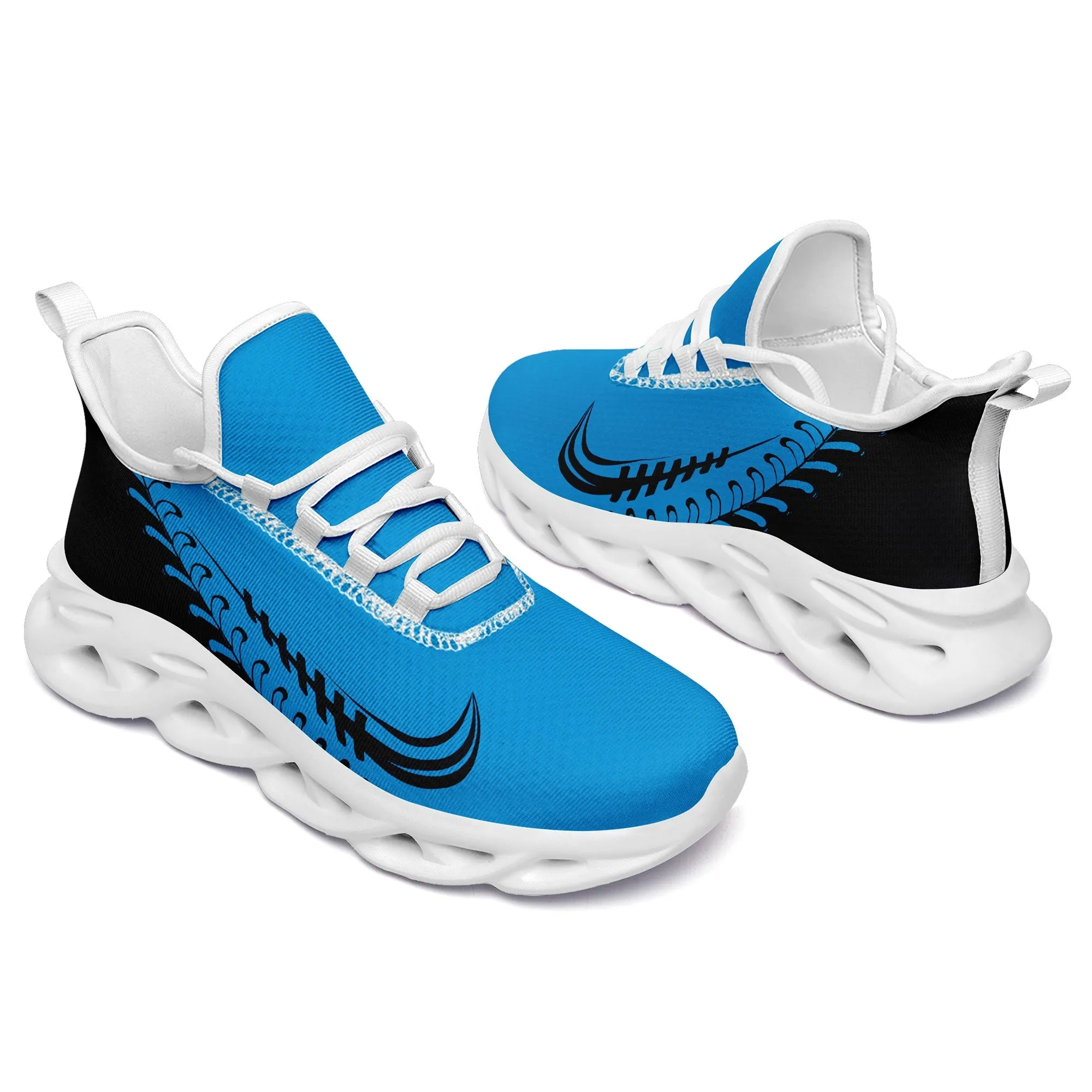 Custom Blue Jersey MaxSoul Shoes and Hat Combo Offer Personalized ZH-bd0b00e0-bc