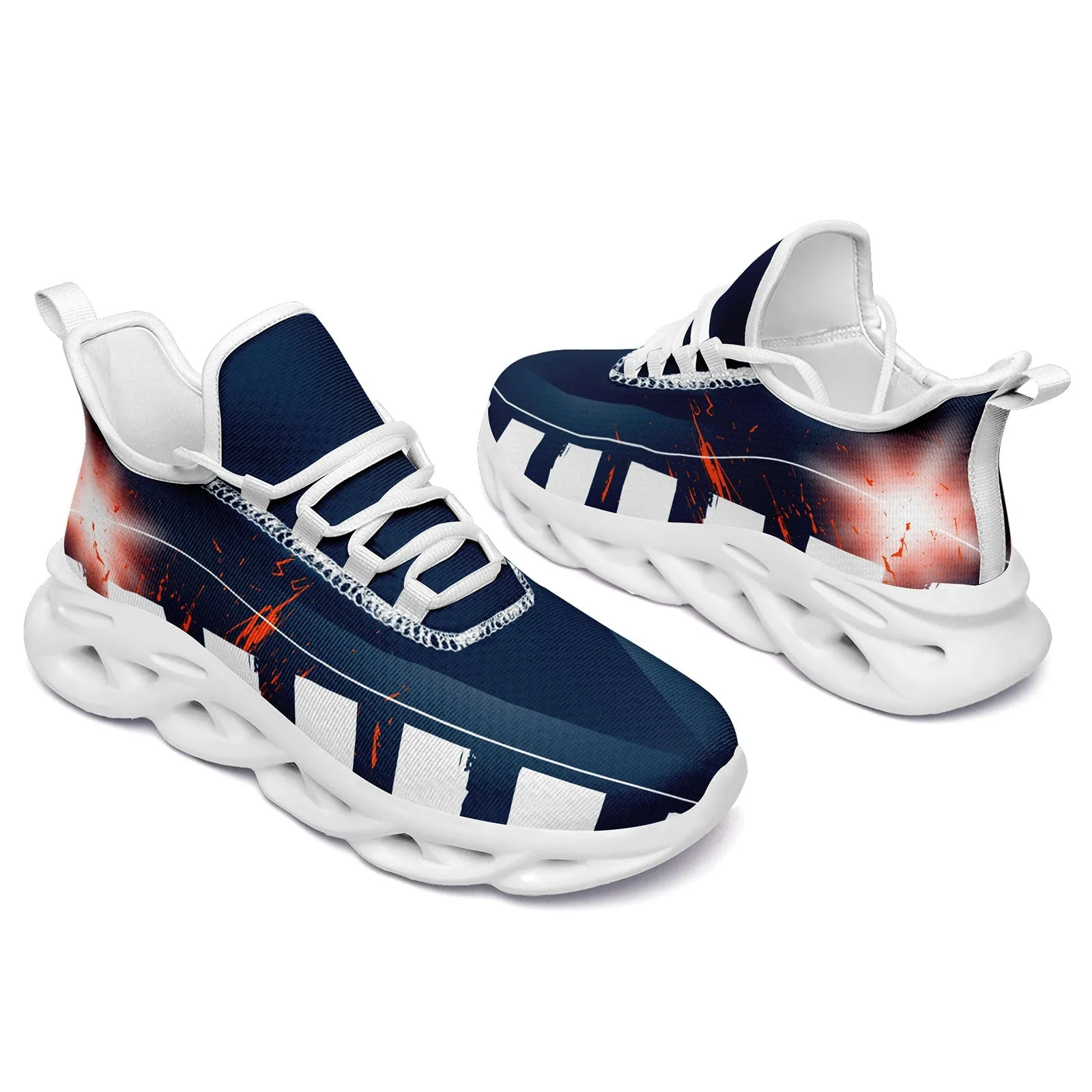 Custom Blue Orange White Denver Maxsoul Shoes Personalized Sneaker FN003-D020260-10 Custom Online