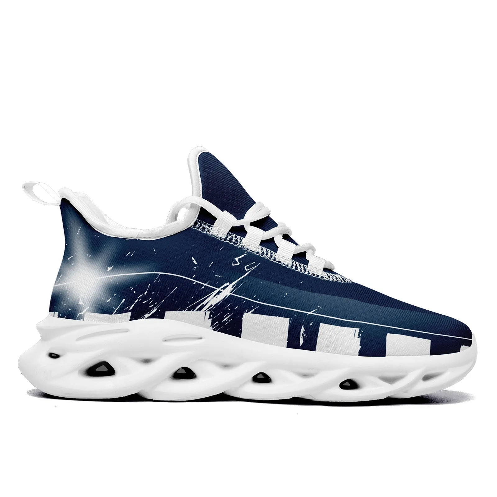 Custom Blue White Dallas Maxsoul Shoes Personalized Sneaker FN003-D020260-9 Custom Online