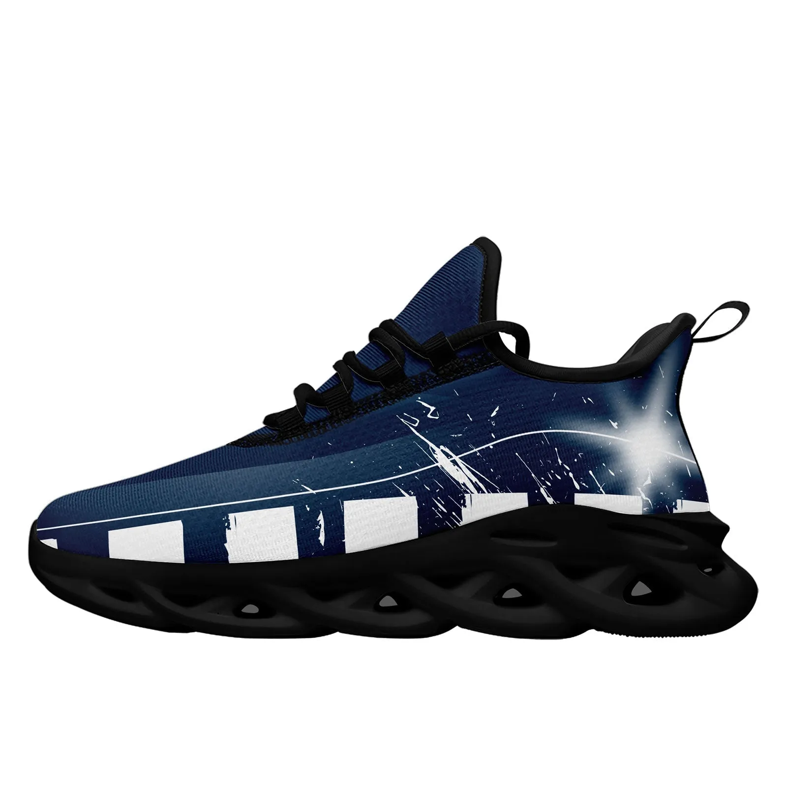 Custom Blue White Dallas Maxsoul Shoes Personalized Sneaker FN003-D020260-9 Custom Online