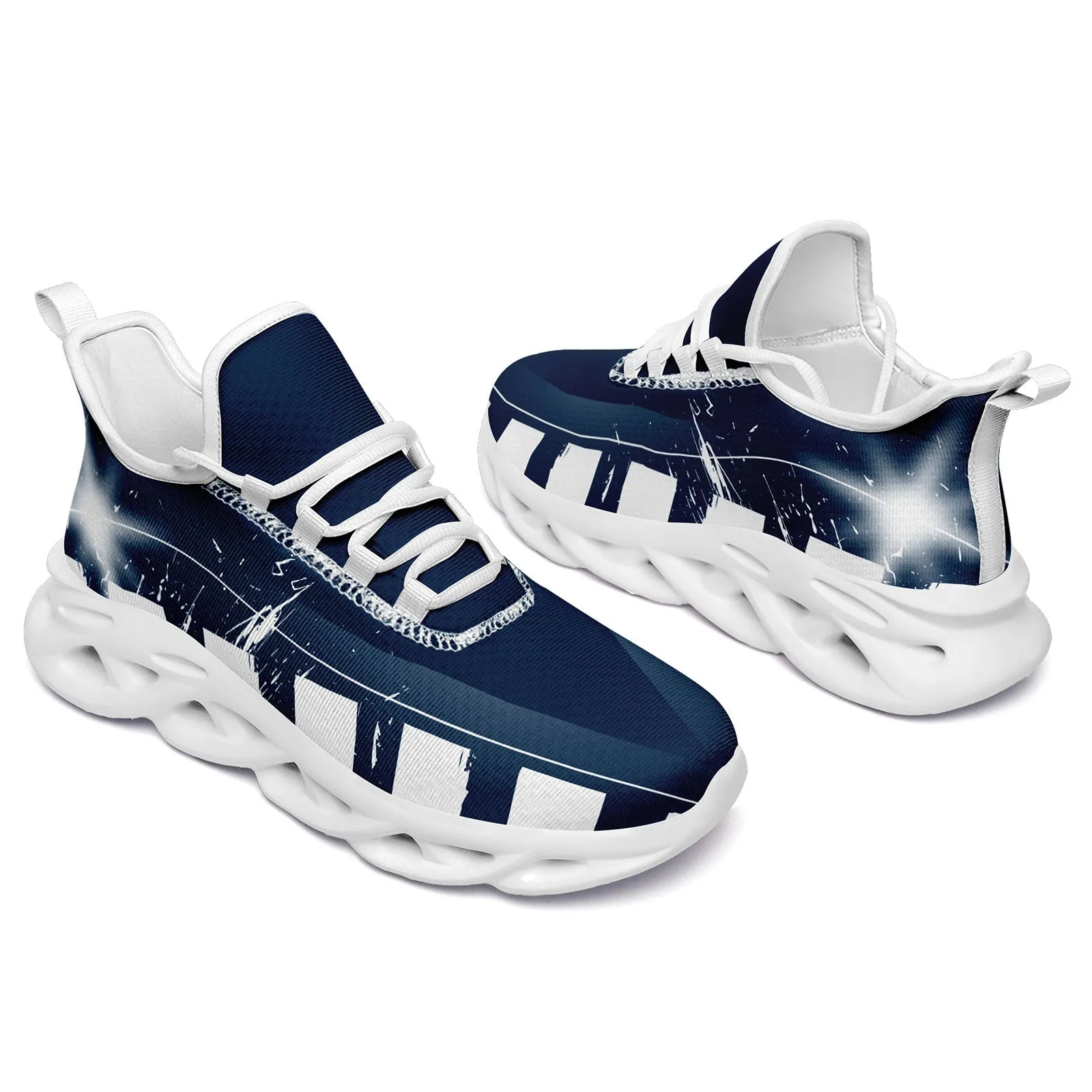 Custom Blue White Dallas Maxsoul Shoes Personalized Sneaker FN003-D020260-9 Custom Online