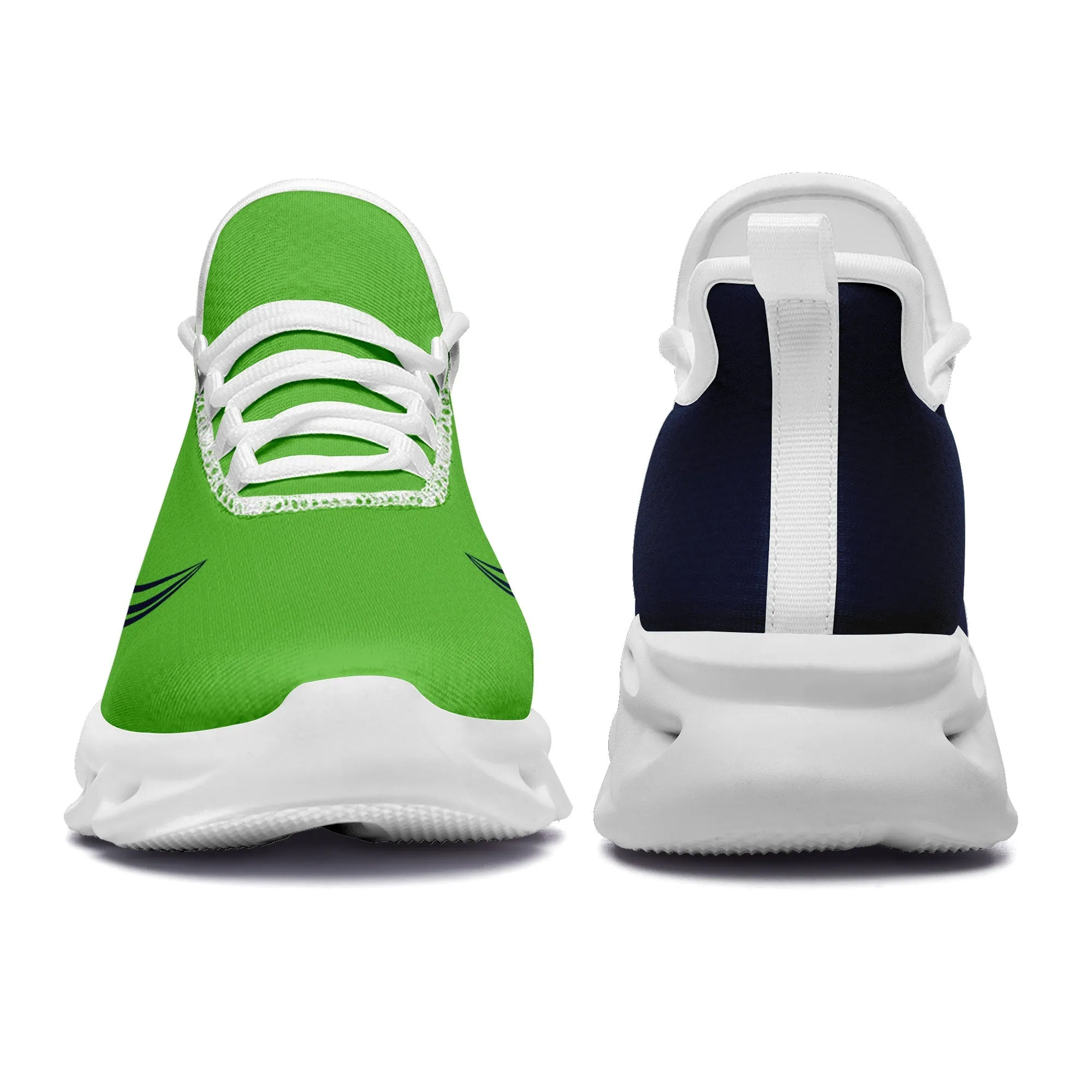 Custom Green Jersey MaxSoul Shoes and Hat Combo Offer Personalized ZH-bd0b00e0-ae