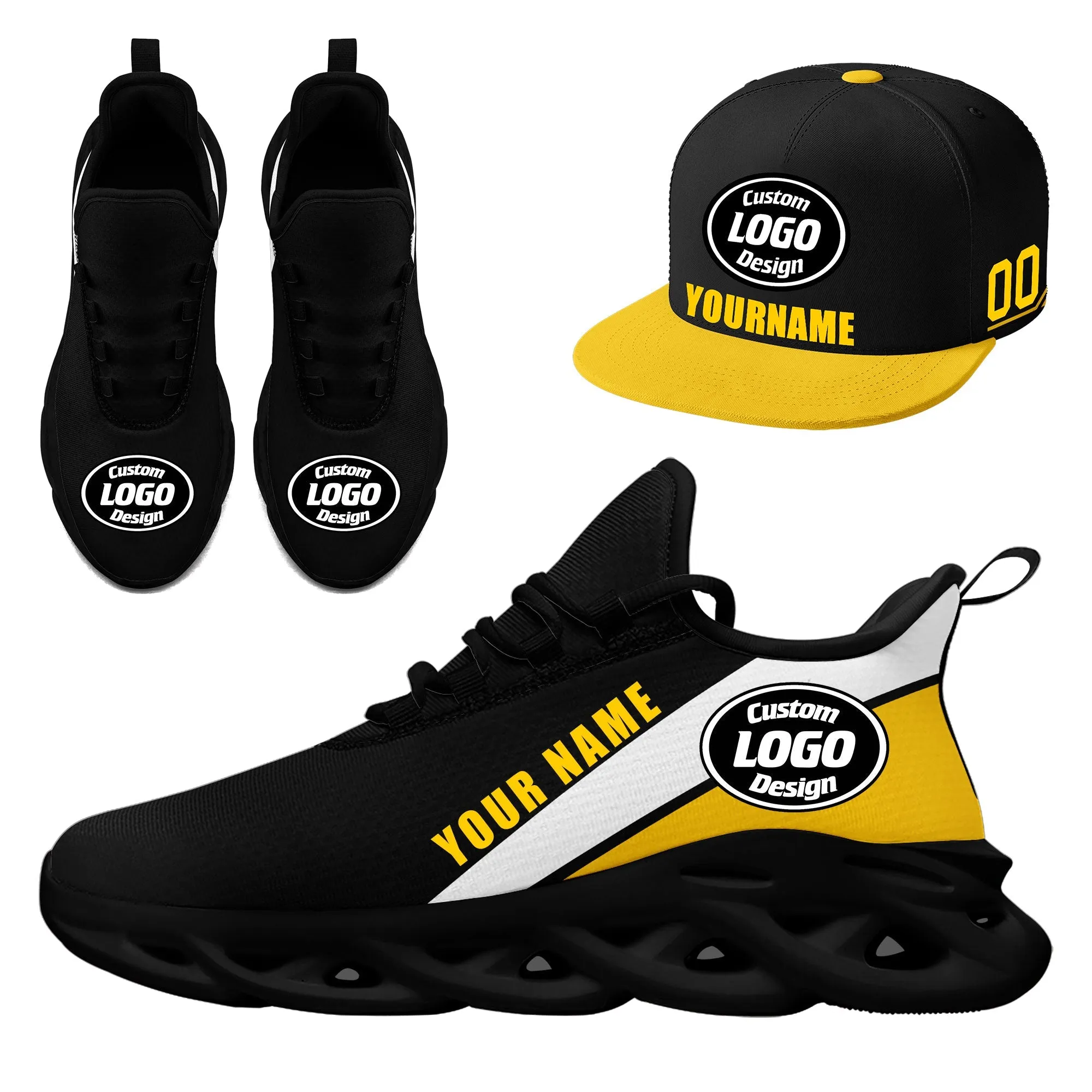 Custom MaxSoul Shoes and Hat Combo Personalized ZH-bd0b007c-b