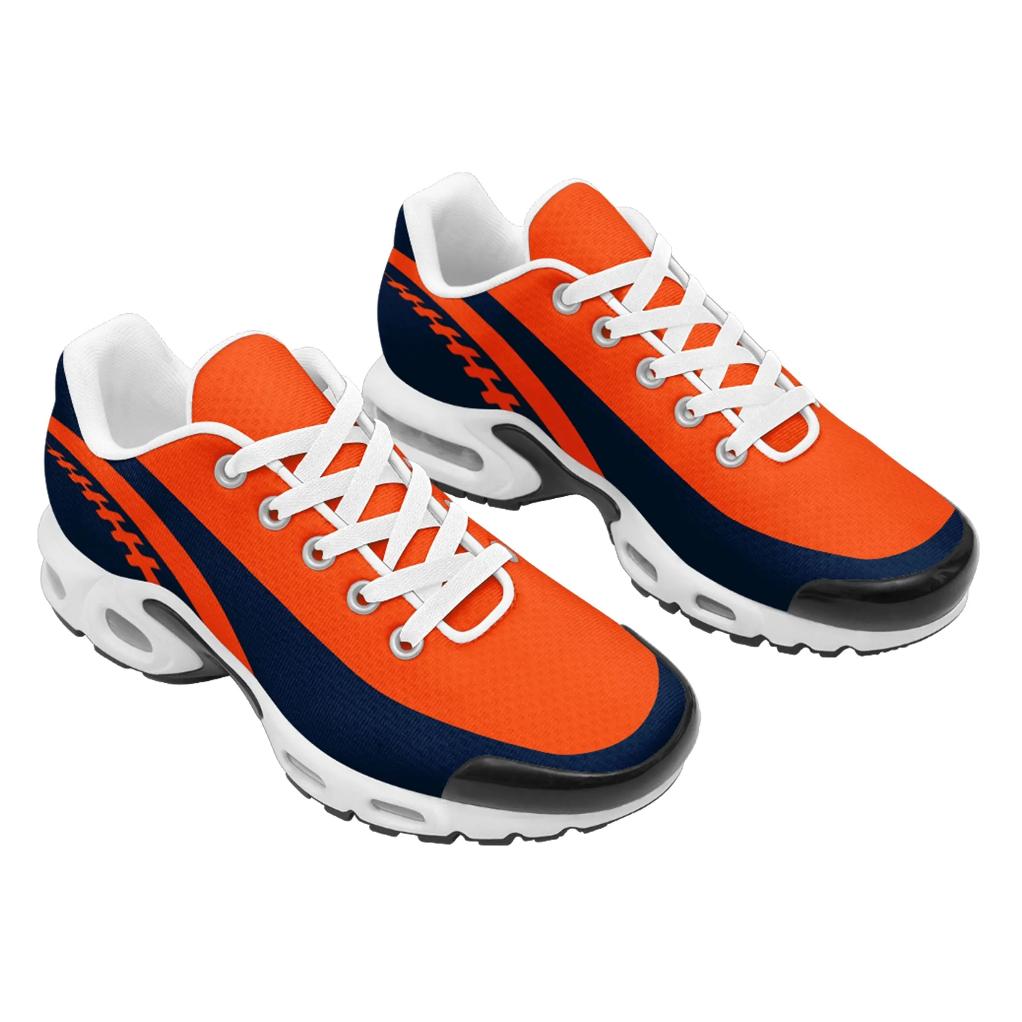 Custom Orange Blue TN Shoes Personalized Sneakers TN-D020077-10