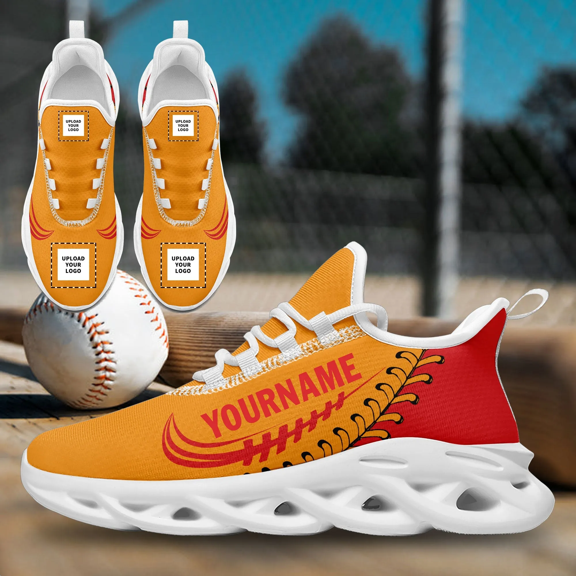 Custom Orange Jersey MaxSoul Shoes and Hat Combo Offer Personalized ZH-bd0b00e0-ad