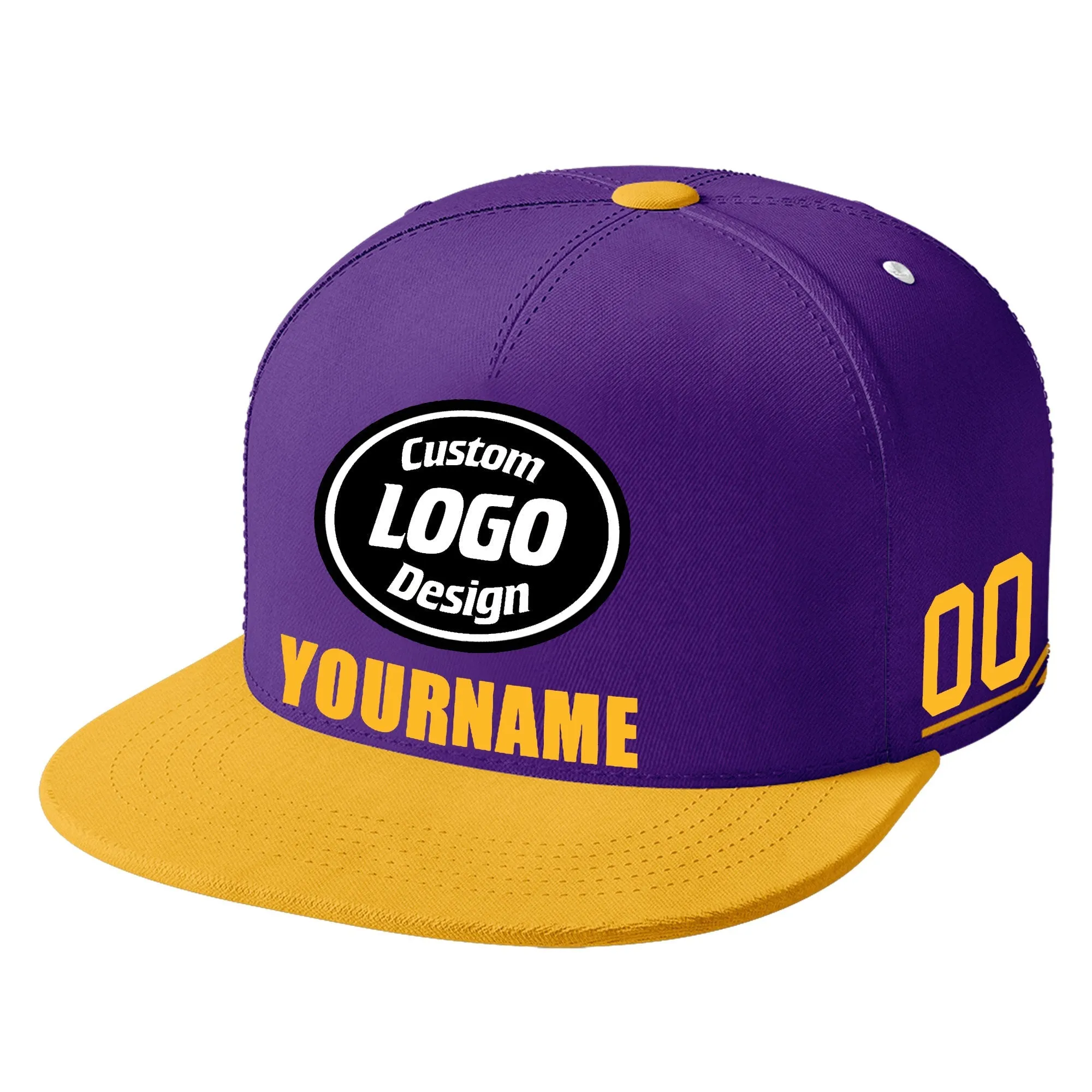 Custom Purple Yellow Jersey MaxSoul Shoes and Hat Combo Offer Personalized ZH-bd0b007e-8