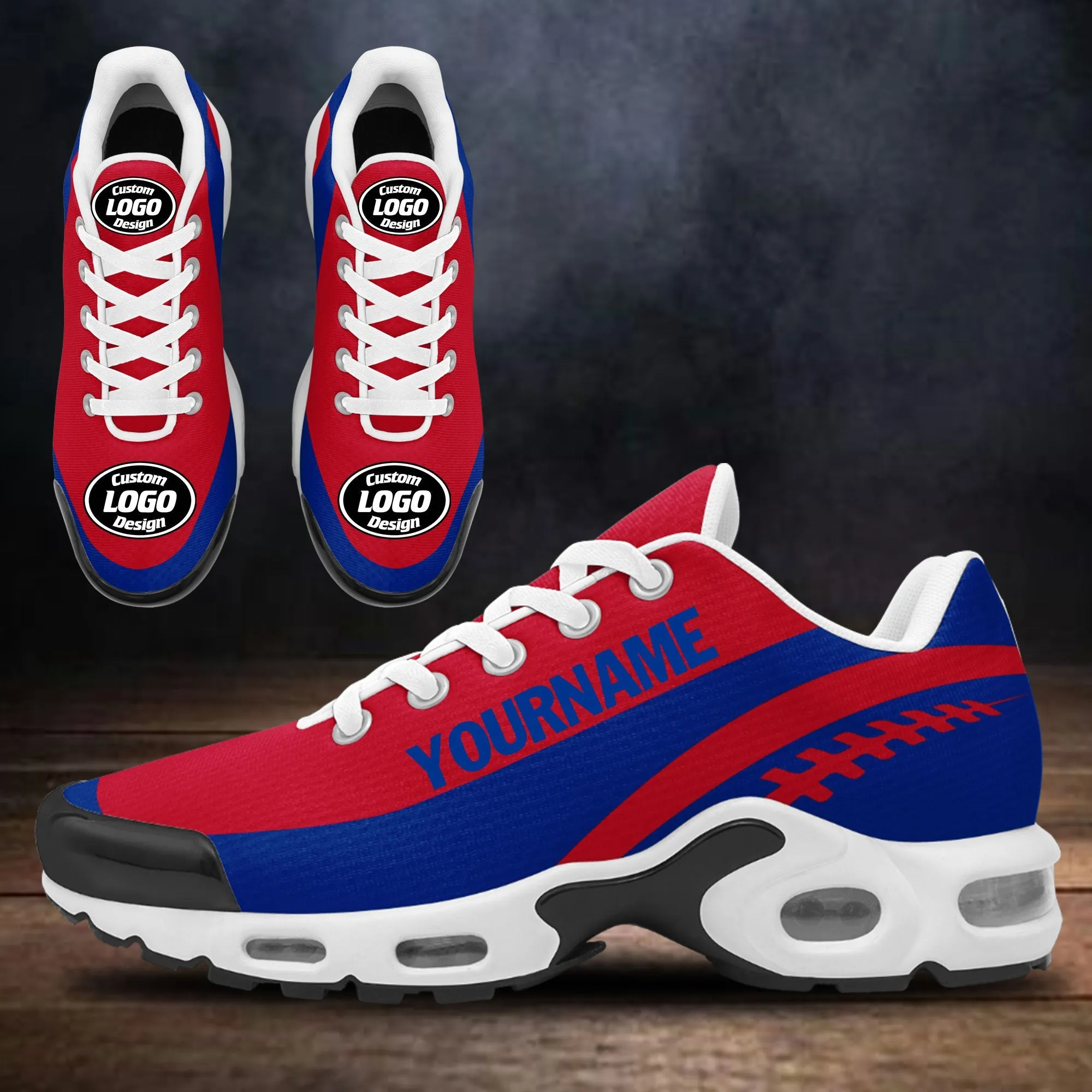 Custom Red Blue TN Shoes Personalized Sneakers TN-D020077-5