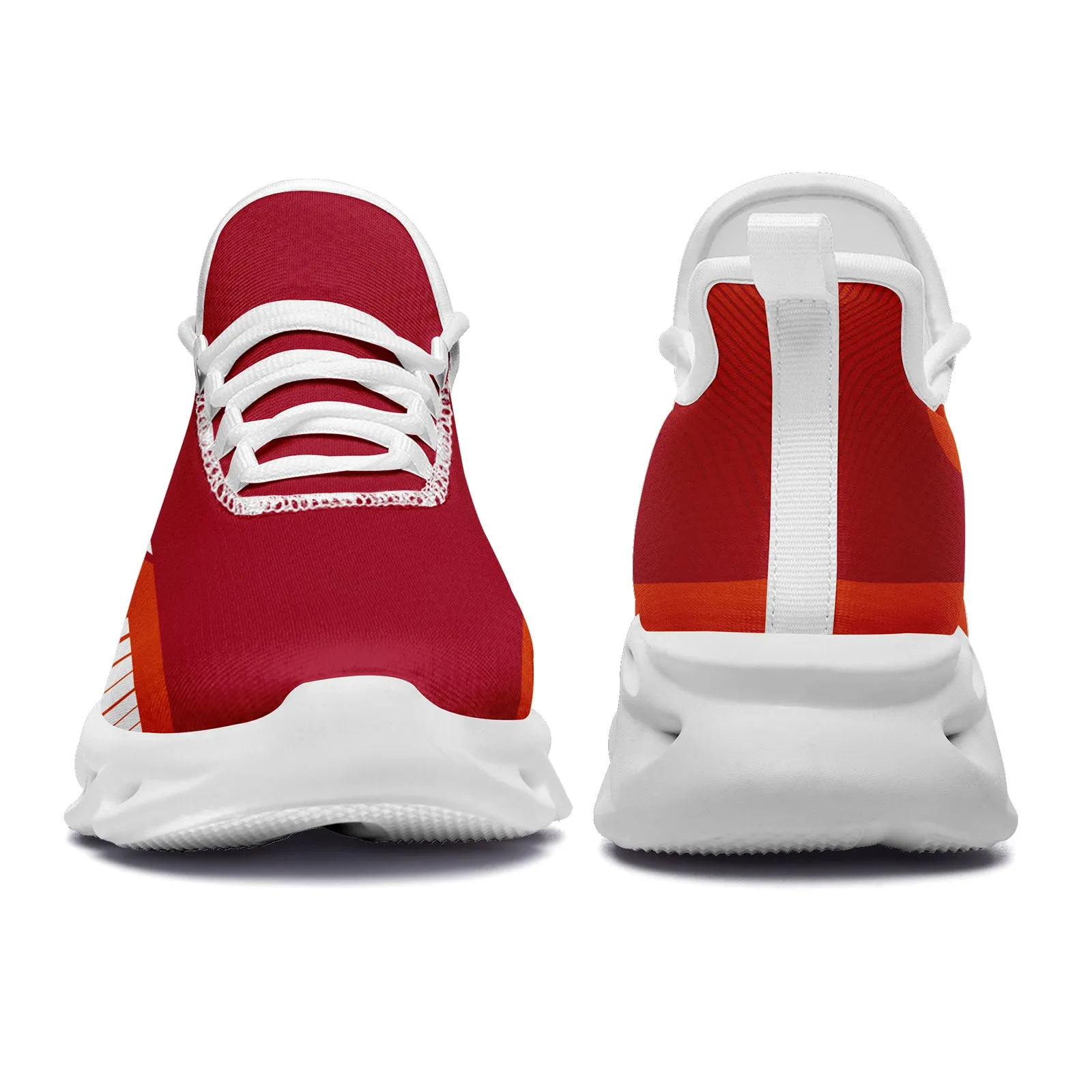 Custom Red Orange Tampa Bay Maxsoul Shoes Personalized Sneaker FN003-D020325-29